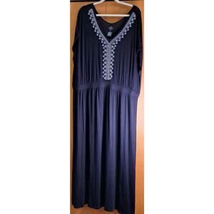 Women's Plus Size St Johns Bay Black Dress Size 3X